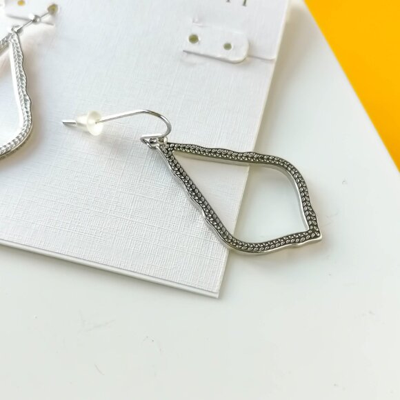 Sophia Silver Drop Earrings by Kendra Scott - Picture 3 of 3